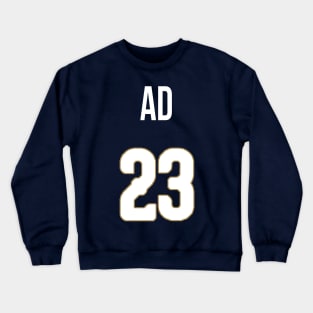 Anthony Davis 'AD' Nickname Jersey - New Orleans Pelicans Crewneck Sweatshirt